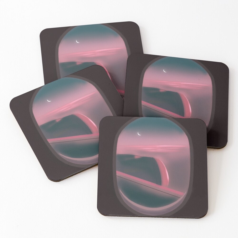 Item preview, Coasters (Set of 4) designed and sold by Rangaurpani.