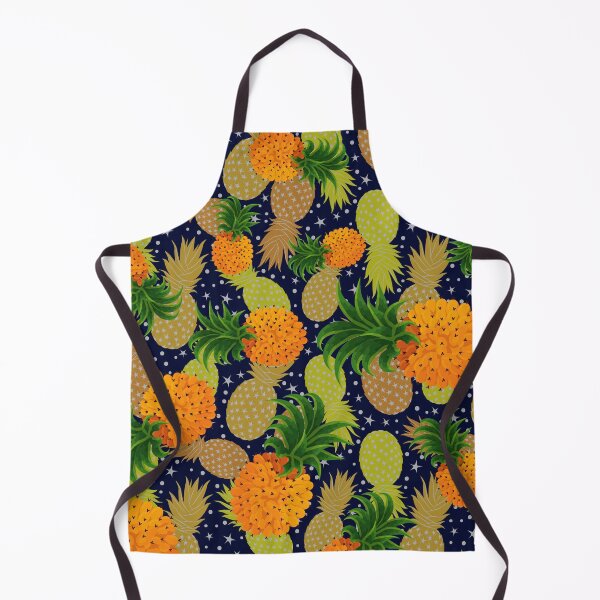 Item preview, Golden pineapple pattern designed and sold by Zukhra79.