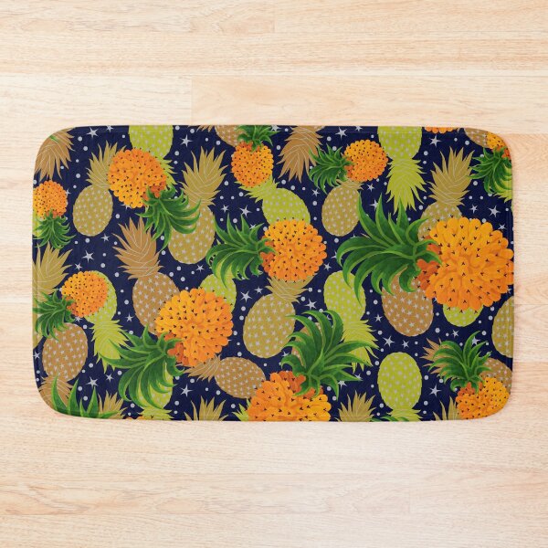 Item preview, Golden pineapple pattern designed and sold by Zukhra79.