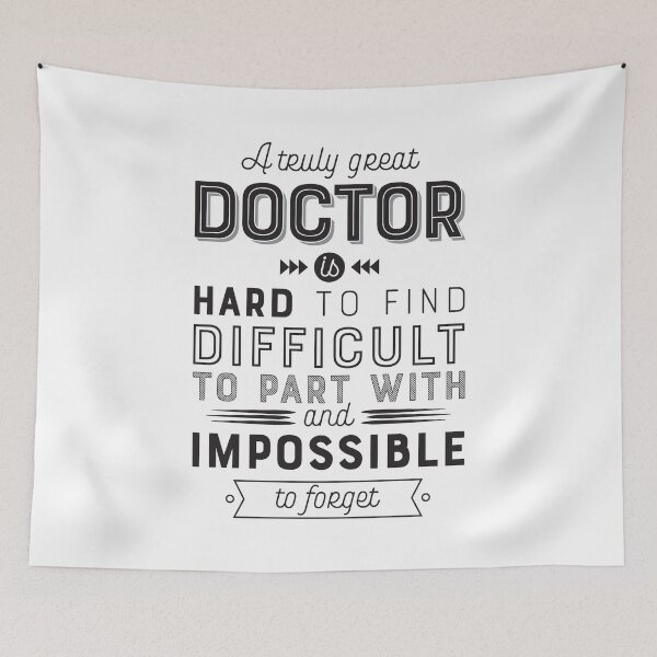 Item preview, Doctor Gift - A truly great doctor is hard to find, difficult to part with, and impossible to forget designed and sold by GraphicBicycle.