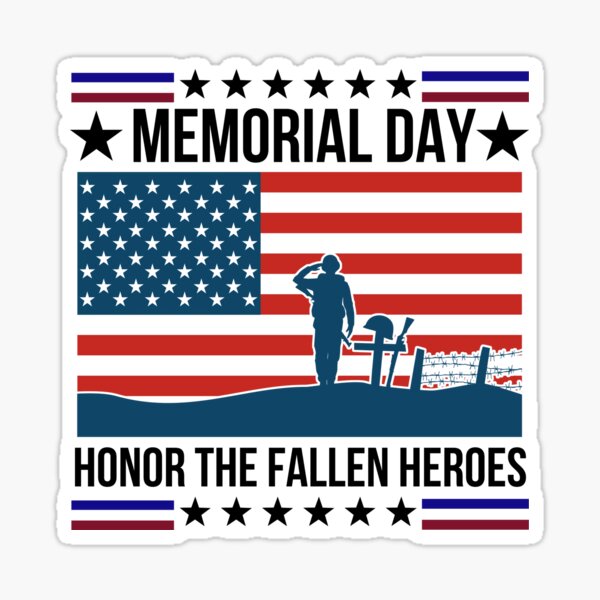 Militaire Autocollant Honor The Fallen Ils Gave Leur Tomorrow pour Votre Today 