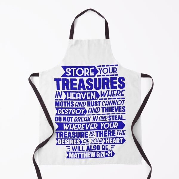 Item preview, Matthew 6:20-21 designed and sold by plushism.