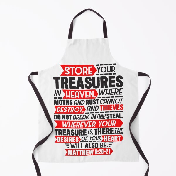 Item preview, Matthew 6:20-21 designed and sold by plushism.