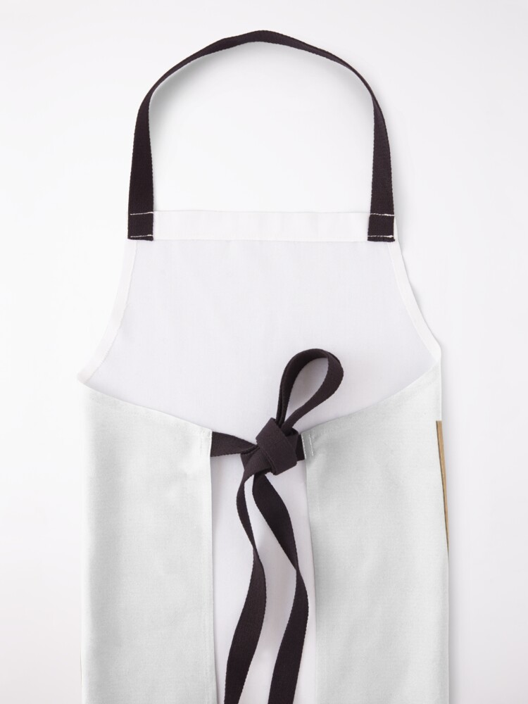 Alternate view of baking because murder is wrong Apron