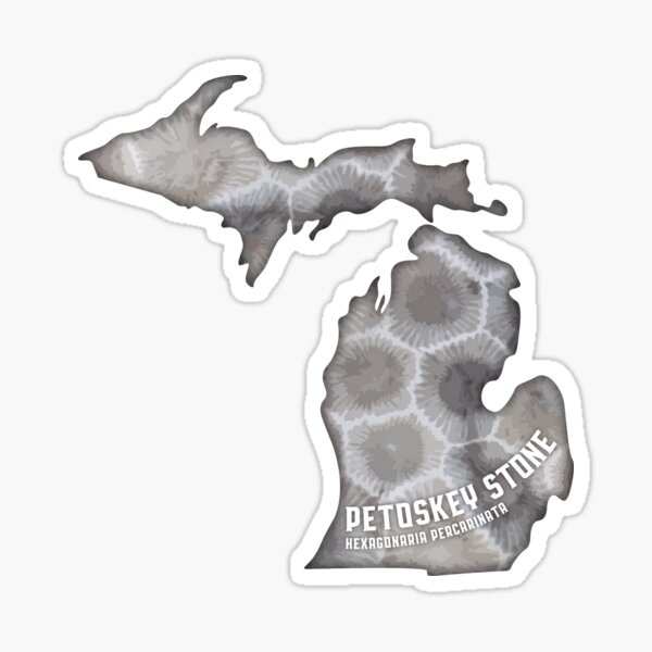 Petoskey Stone Sticker
