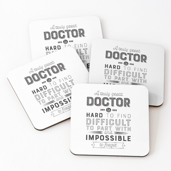Item preview, Doctor Gift - A truly great doctor is hard to find, difficult to part with, and impossible to forget designed and sold by GraphicBicycle.