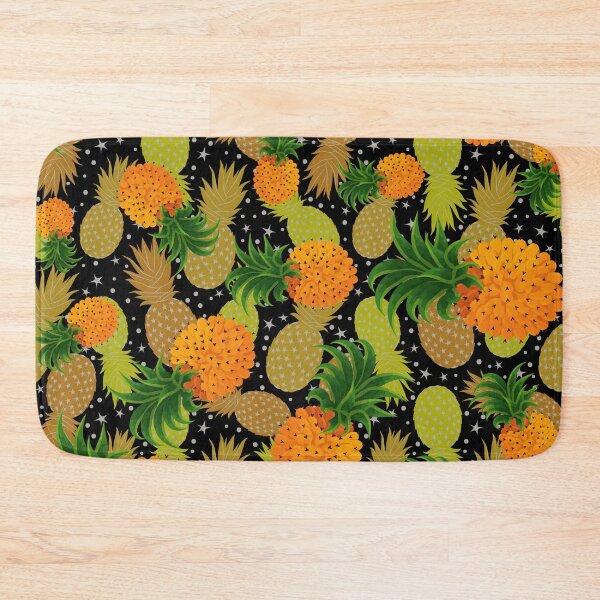 Item preview, Golden pineapple pattern designed and sold by Zukhra79.