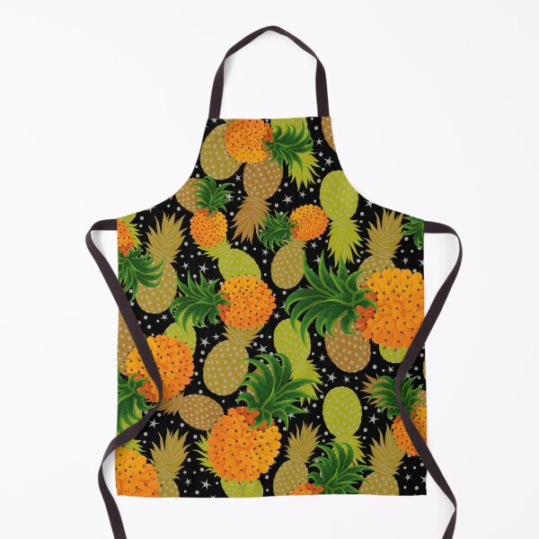 Item preview, Golden pineapple pattern designed and sold by Zukhra79.