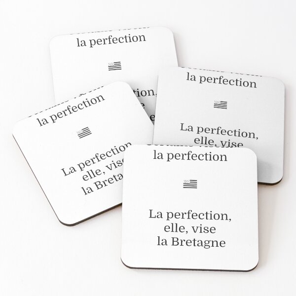 Item preview, Perfection aims for Brittany designed and sold by BreizhDesigner.
