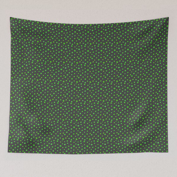 Item preview, Green Polka Dispersion Print designed and sold by Instant  Manner.