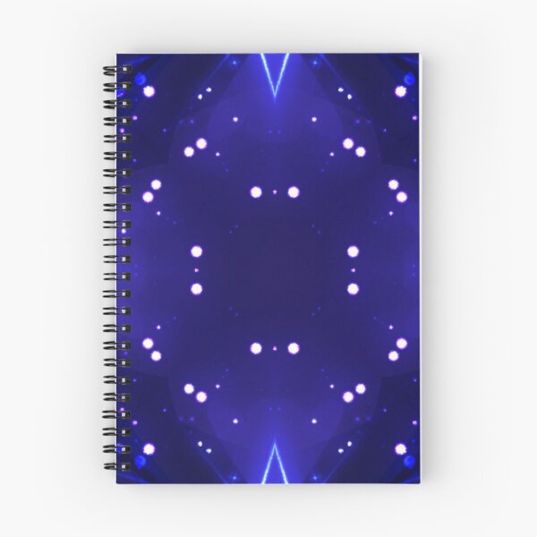Aperçu de l'œuvre Modèle de conception cosmique de nuit bleue créée et vendue par LuffikDesigns.