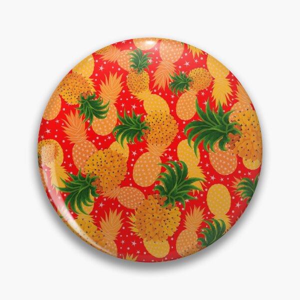 Item preview, Golden pineapple pattern designed and sold by Zukhra79.
