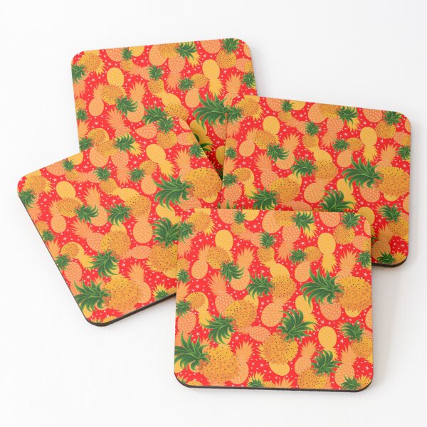 Item preview, Golden pineapple pattern designed and sold by Zukhra79.