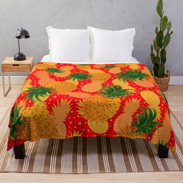 Item preview, Golden pineapple pattern designed and sold by Zukhra79.