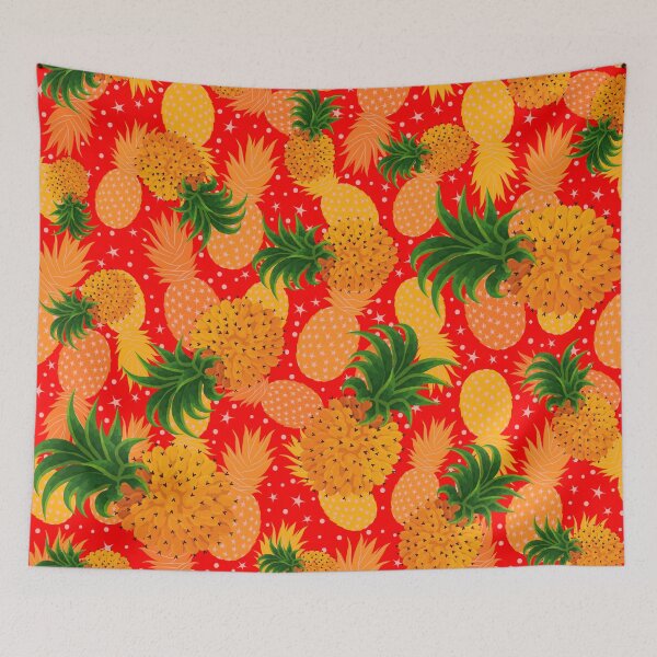 Item preview, Golden pineapple pattern designed and sold by Zukhra79.