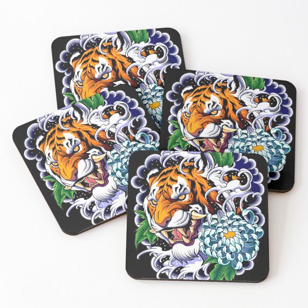 Item preview,  Japanese Tiger Tattoo Art designed and sold by TammiPrez.