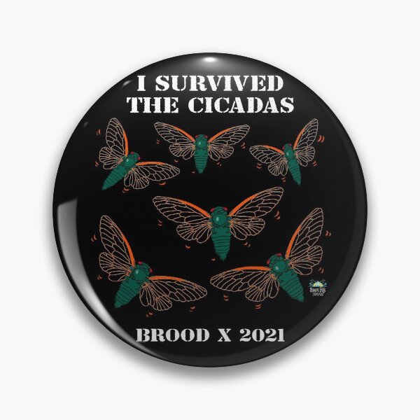 Item preview, I Survived the Cicadas Brood X 2021 designed and sold by StressFreeThds.