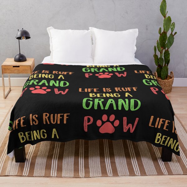 Item preview, Being A Grand Paw Is Ruff designed and sold by SportyDogShop.