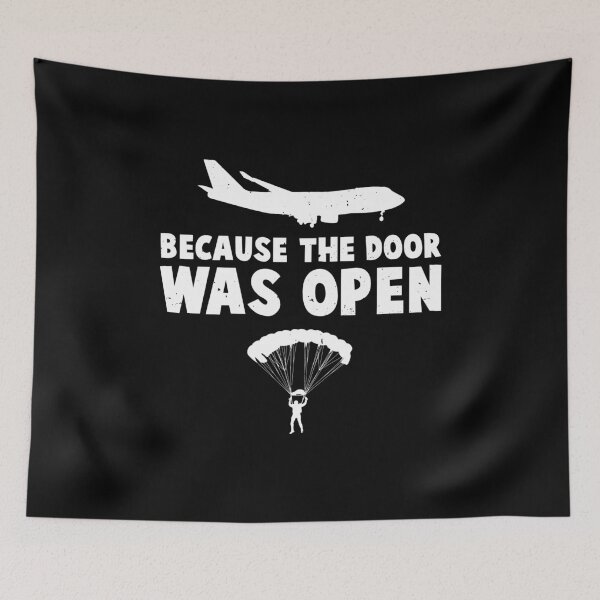 Item preview, Skydiver parachutist paraglider saying parachute designed and sold by Lenny Stahl.