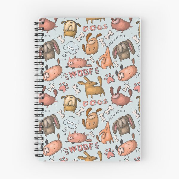 Item preview, Cute Dog Awoo Woof Pattern - funny pet designed and sold by DebbisPalette.