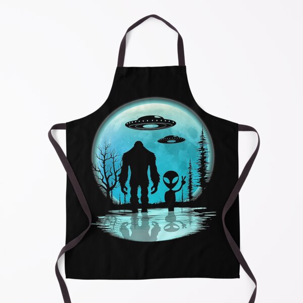 Artikelvorschau, Lustige Bigfoot Alien Abduction UFO Beste Freunde entworfen und verkauft von ttuniques.