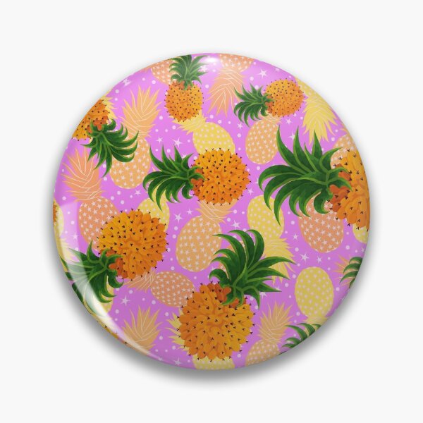 Item preview, Golden pineapple pattern designed and sold by Zukhra79.