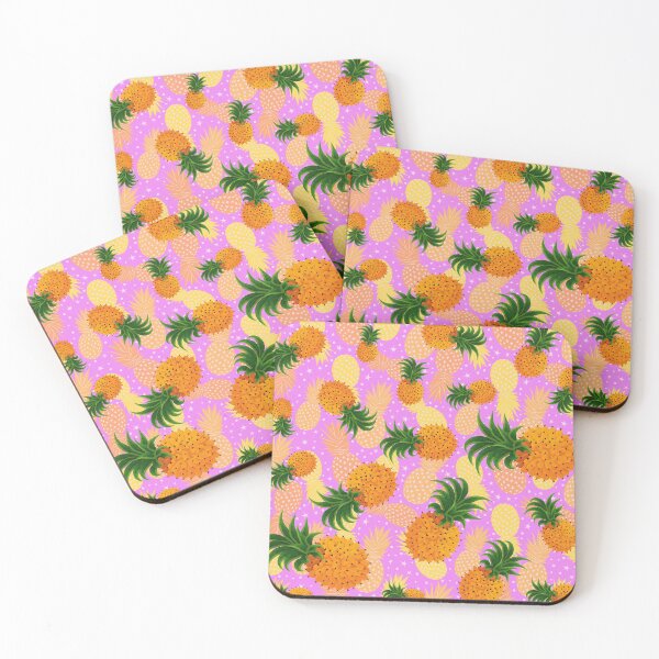 Item preview, Golden pineapple pattern designed and sold by Zukhra79.