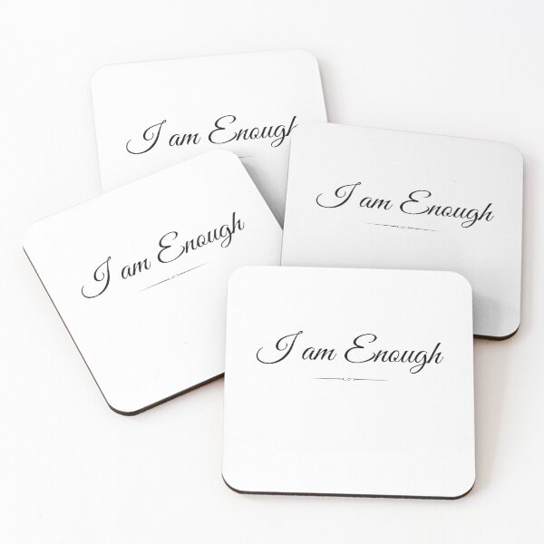 Item preview,  Inspirational sayings- I am enough     designed and sold by Girlbossvibes.