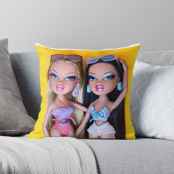 Bratz Summer Besties (@bratz.blush) Throw Pillow for Sale by