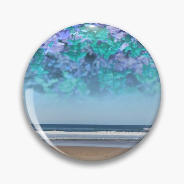 Artikelvorschau, Der Strand von Durban blühte blau entworfen und verkauft von Weather gifts .
