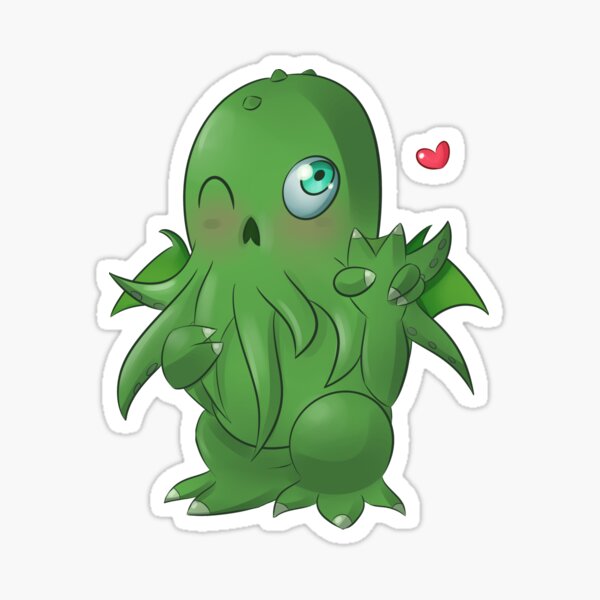 Cute-thulhu Sticker