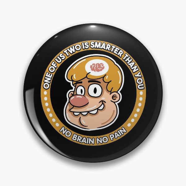 Item preview, No Brain No Pain Design for clever students designed and sold by tbauernhoferbiz.
