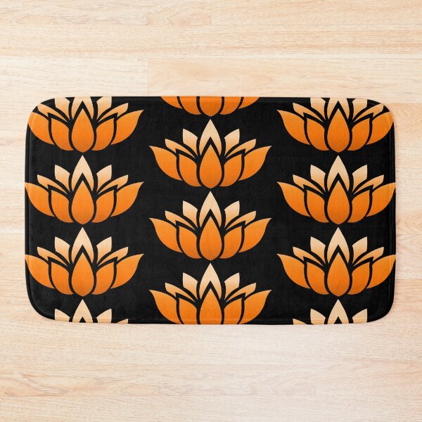 Artikelvorschau, Einfachheit Lotus In Orange Hue entworfen und verkauft von RosieSunflower.