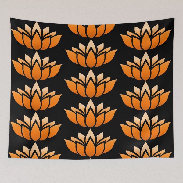 Item preview, Simplicity Lotus In Orange Hue designed and sold by RosieSunflower.