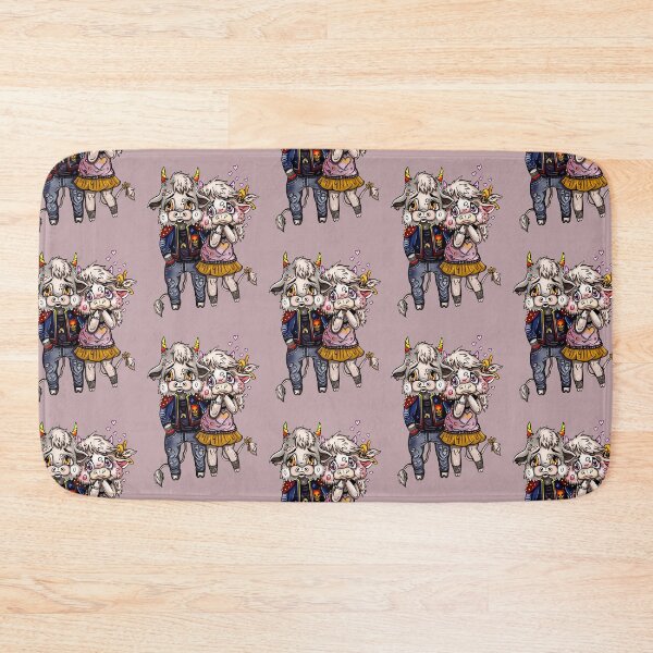 Item preview, A little cow in love and a cool bull. designed and sold by LaraCoolart.