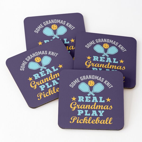 Item preview, Some Grandmas Knit Real Grandmas Play Pickleball designed and sold by jaygo.