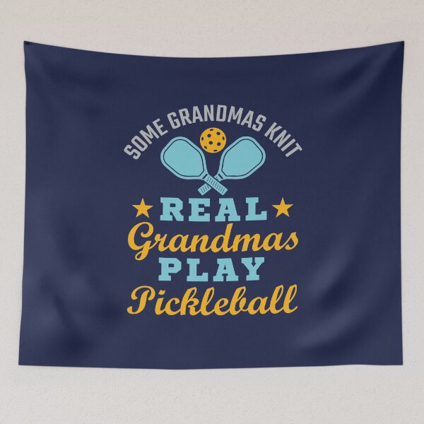Item preview, Some Grandmas Knit Real Grandmas Play Pickleball designed and sold by jaygo.