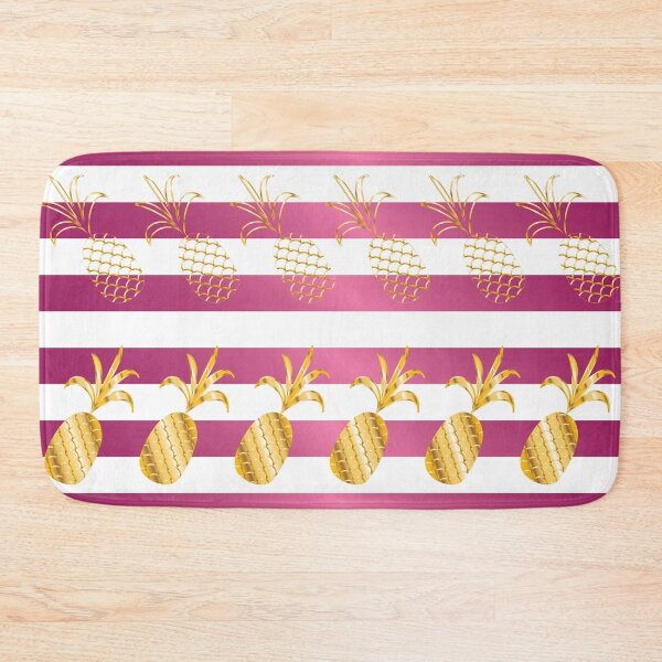 Item preview, Golden pineapple pattern designed and sold by FunnyChameleon.