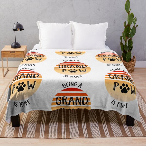 Item preview, Being A Grand Paw Is Ruff designed and sold by SportyDogShop.
