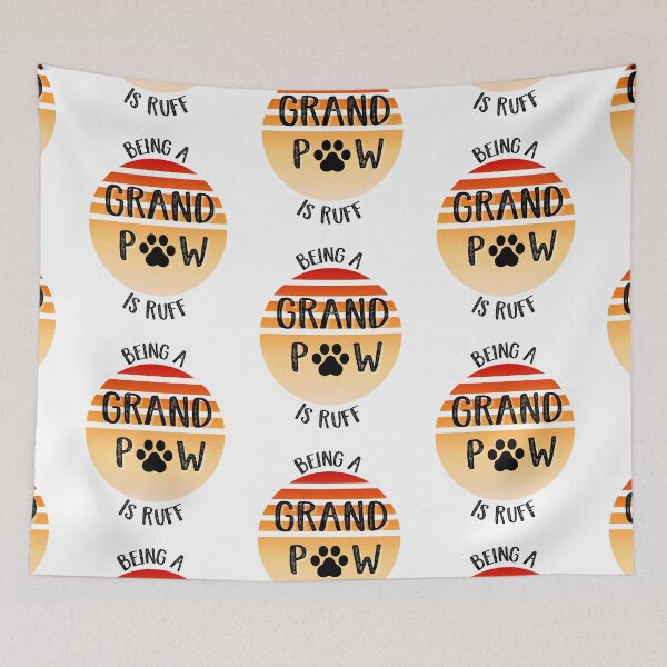 Item preview, Being A Grand Paw Is Ruff designed and sold by SportyDogShop.