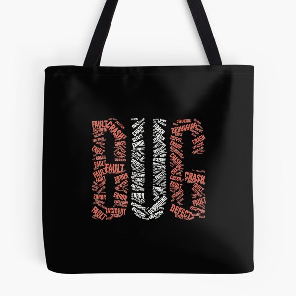 Item preview, BUG - word cloud (dark) designed and sold by topgift.