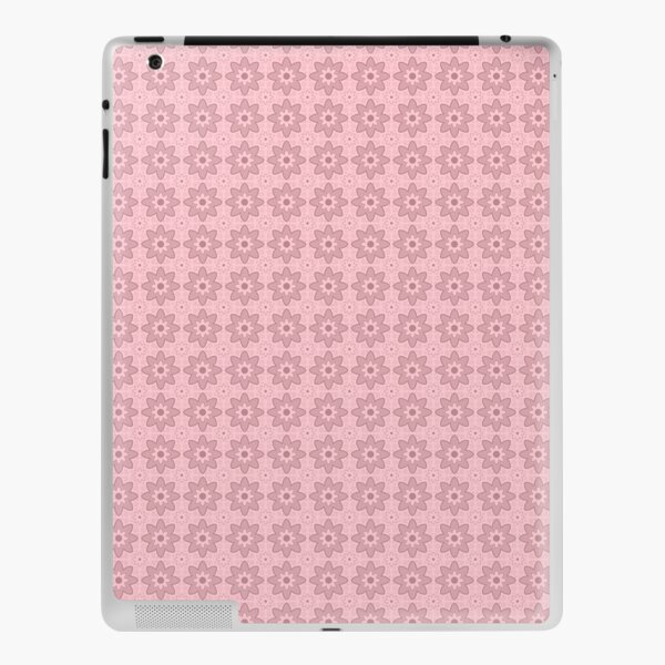 Floral Spiral Salmon iPad Skin