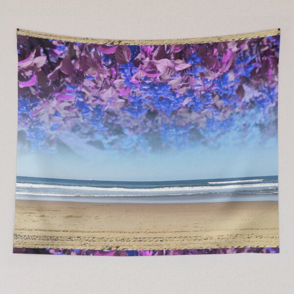 Item preview, Durban beach flowered pink designed and sold by Weather gifts .
