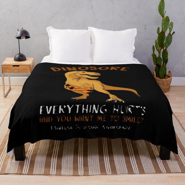 Item preview, DINOSORE EVERYTHING HURTS AWARENESS designed and sold by Princez21.