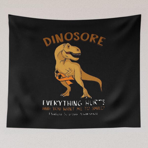 Item preview, DINOSORE EVERYTHING HURTS AWARENESS  designed and sold by Princez21.
