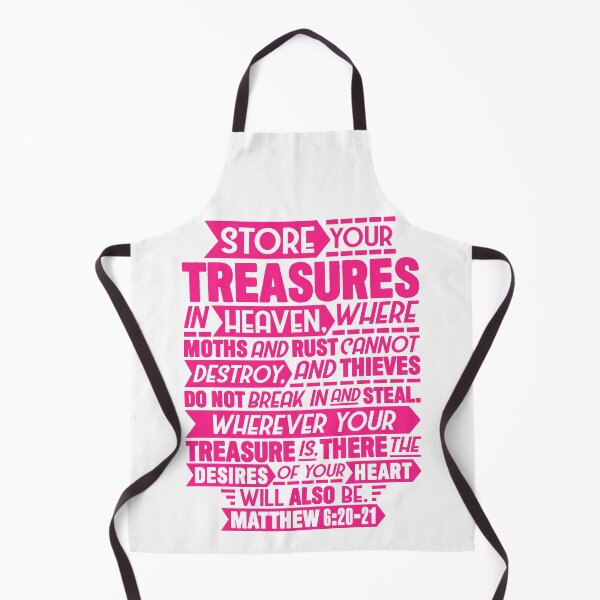 Item preview, Matthew 6:20-21 designed and sold by plushism.