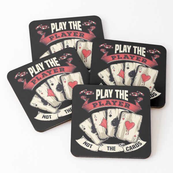 Item preview, Poker Play The Player Not The Cards Gambling designed and sold by OmmeDesigns.