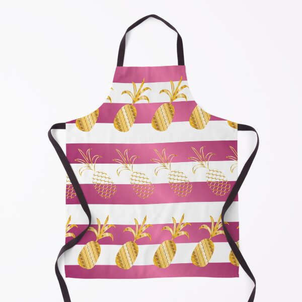 Item preview, Golden pineapple pattern designed and sold by FunnyChameleon.