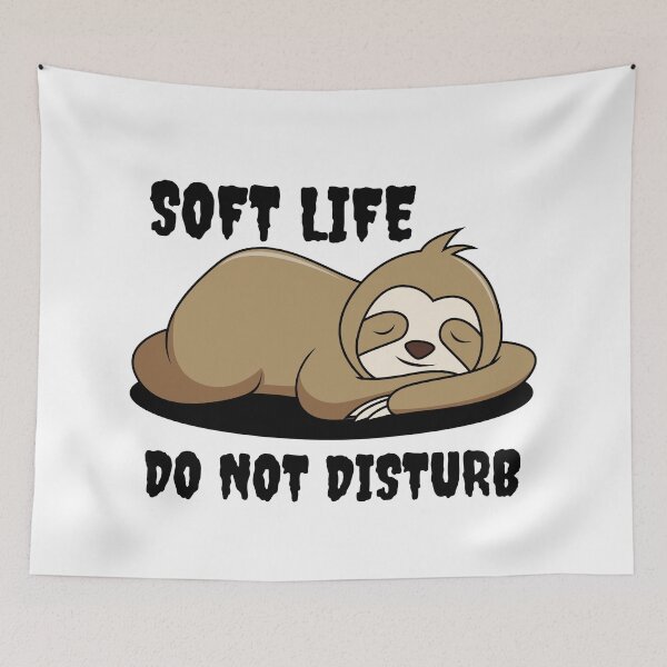 Item preview, Soft life do not disturb designed and sold by Qandy.