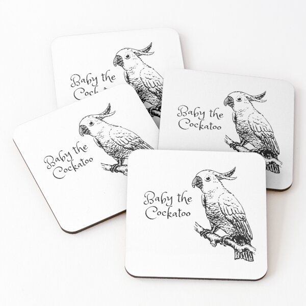 Item preview, Baby the Cockatoo designed and sold by CalledEclectic.
